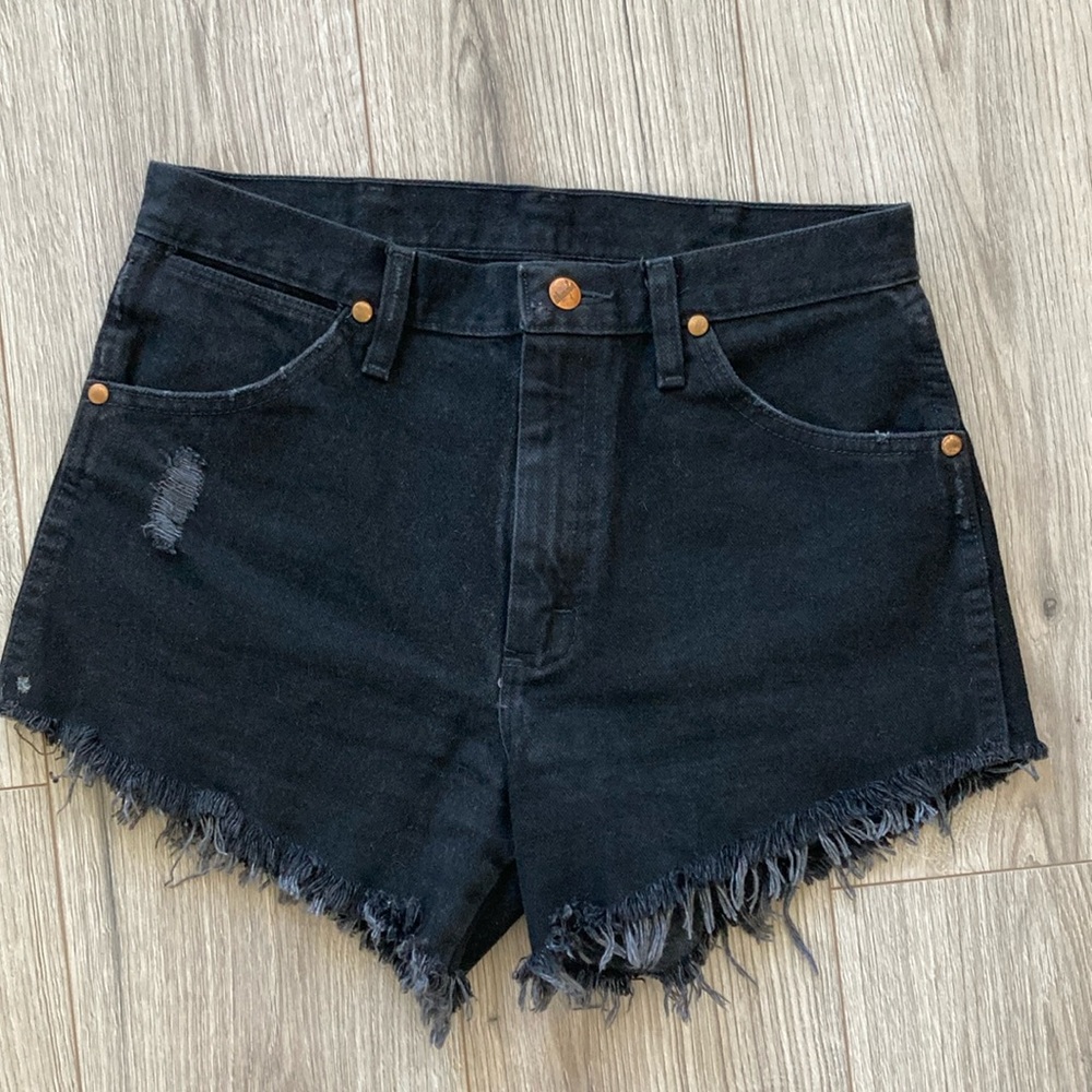 Vintage Wrangler cut off jeans short